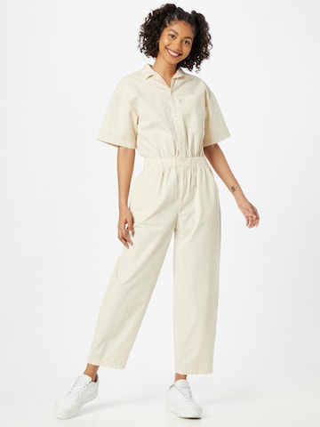 LEVI'S ® Overal 'Scrunchie Jumpsuit' – béžová