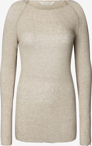 Gai+Lisva Shirt 'Amalie' in Beige: Vorderseite