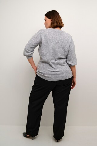 KAFFE CURVE Sweater 'KC Merida' in Grey