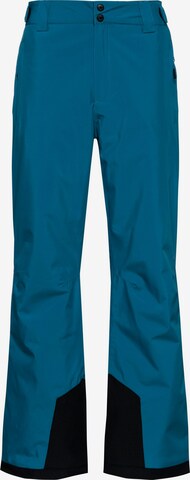 CMP Regular Outdoor Pants in Blue: front