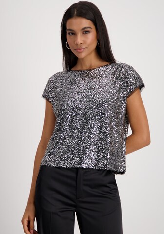 monari Shirt in Silber: Vorderseite