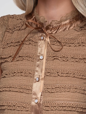 Ombre Bluse‌‌ in Grau