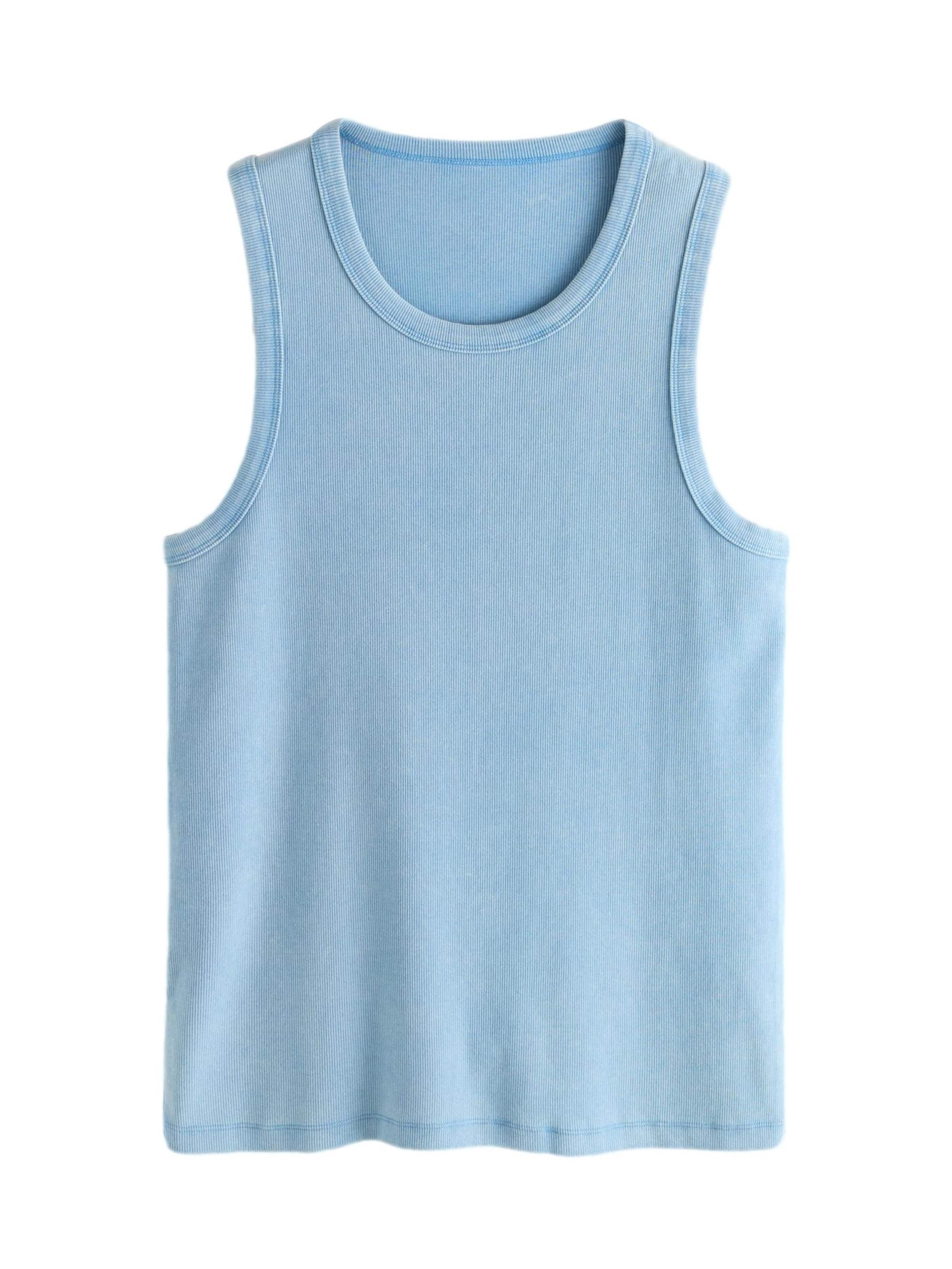 Next - Camiseta en azul: frente