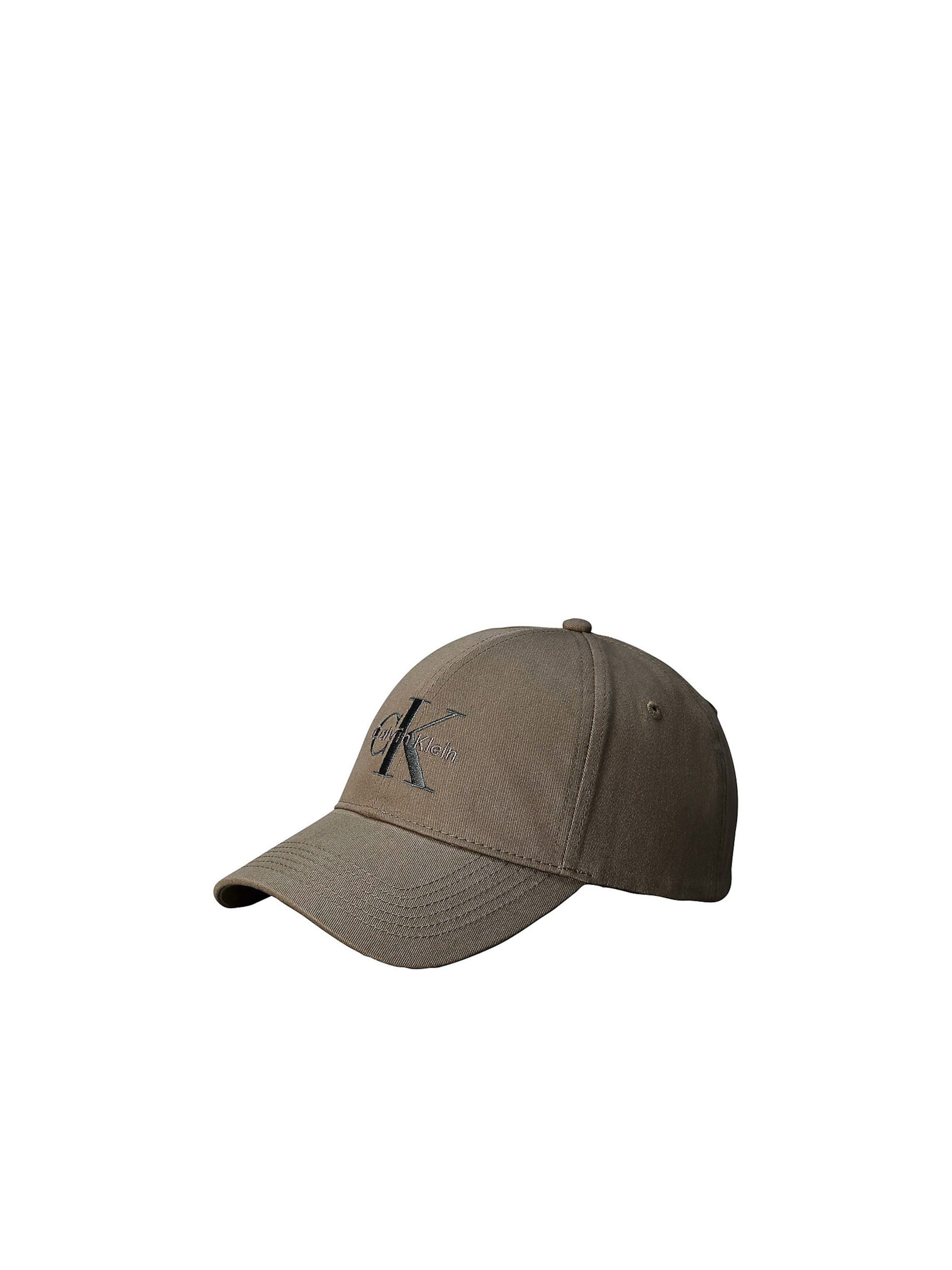 Calvin Klein Cap in Brown: front