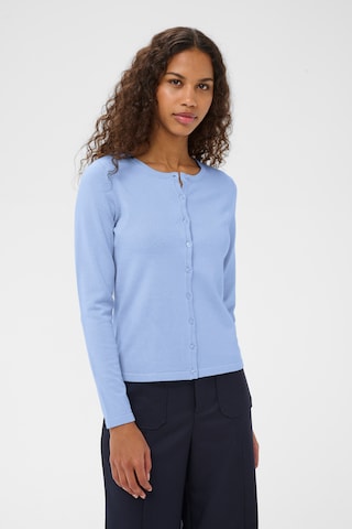 Cardigan 'Mila' SAINT TROPEZ en bleu : devant