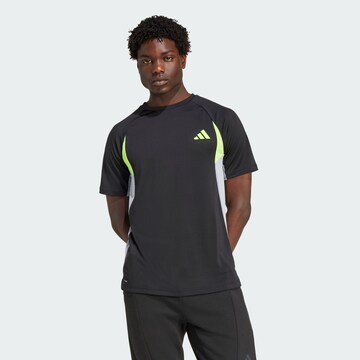 ADIDAS PERFORMANCE Λειτουργικό μπλουζάκι 'Tech Apparel' σε μαύρο: μπροστά