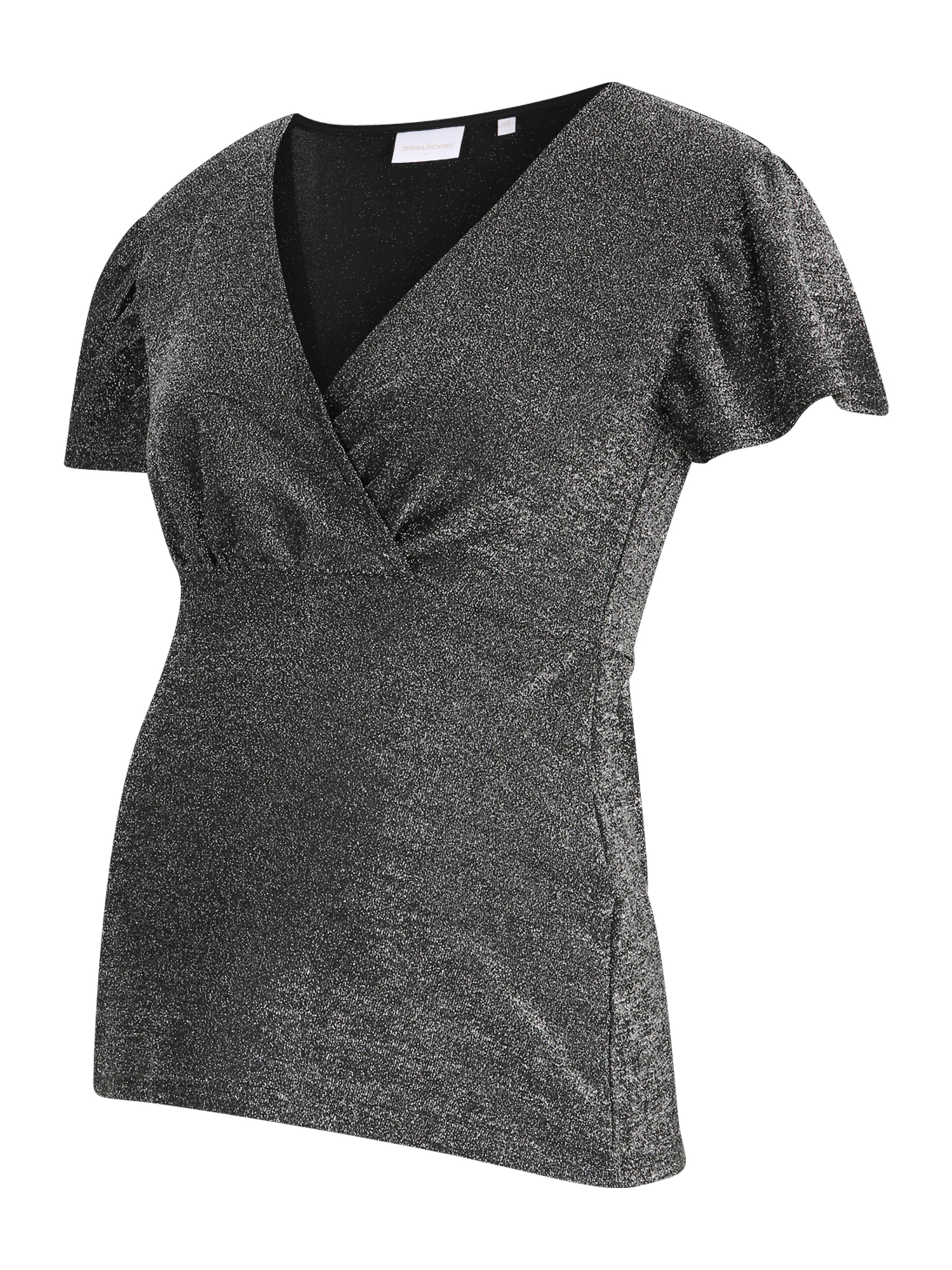 MAMALICIOUS Tričko - Čierna: predná strana