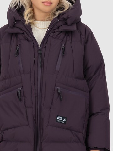 Alife and Kickin - Casaco de inverno 'Rachel' em roxo