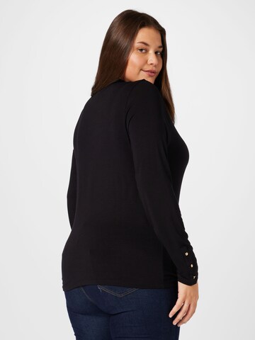 Dorothy Perkins Curve Shirt in Schwarz