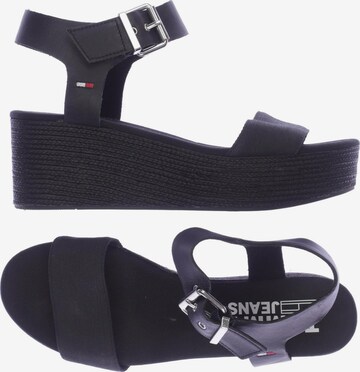 Tommy Jeans Sandals & High-Heeled Sandals in 37 in Black: front