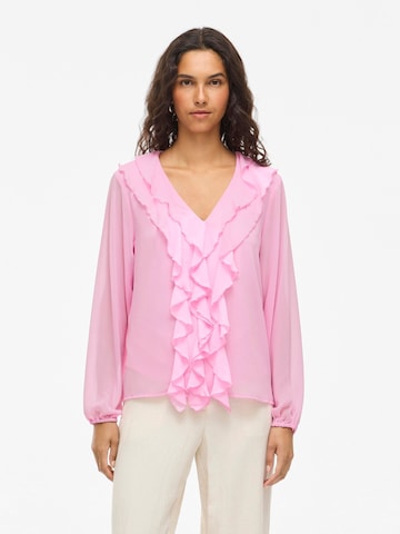 VILA Bluse 'Ane' i pink: forside