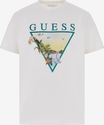 GUESS Футболка в Белый: спереди