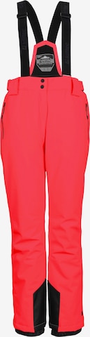 Bootcut Pantalon de sport KILLTEC en orange : devant