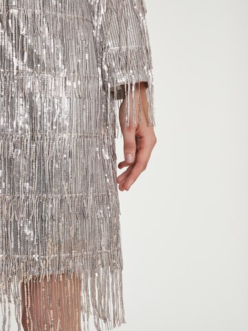 Ana Alcazar Cocktailkleid 'Tabora' in Silber