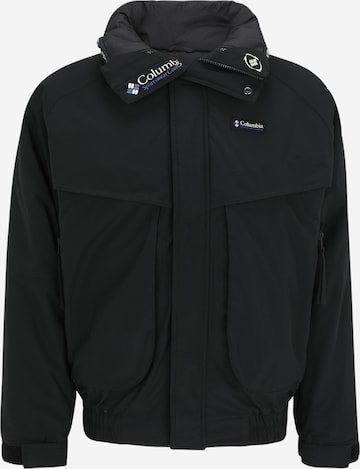 juoda COLUMBIA Laisvalaikio striukė 'Powderkeg II': priekis