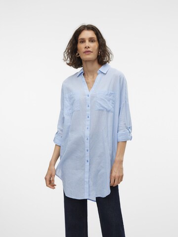 VERO MODA Bluse 'ISABEL' in Blau