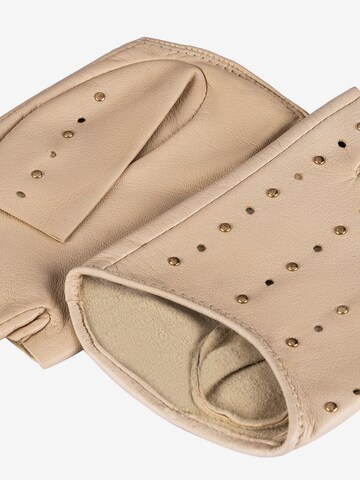 Roeckl Kurzfingerhandschuhe 'Cary' in Beige