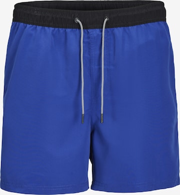 JACK & JONES Board Shorts 'FIJI' in Blue: front