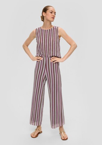 Wide Leg Pantalon s.Oliver BLACK LABEL en mélange de couleurs