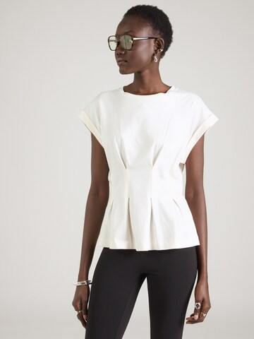 BOSS Shirt 'Evinata' in Wit: voorkant