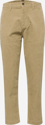 BOSS Regular Broek 'Statum' in Beige: voorkant