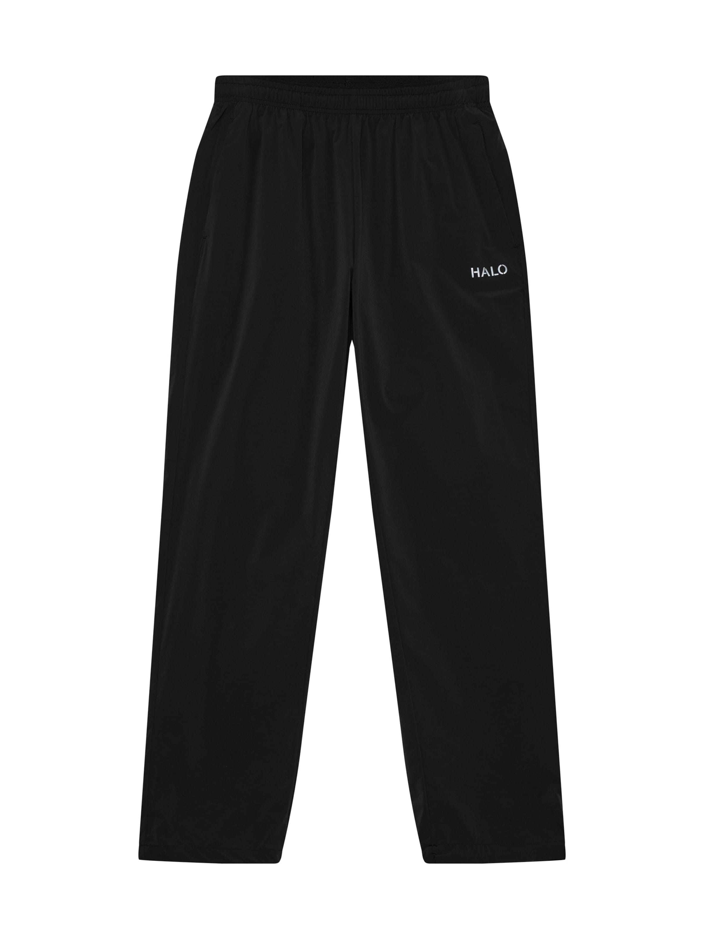 HALO Regular Broek in Zwart: voorkant