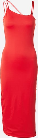 Tommy Jeans - Vestido de gala en rojo: frente