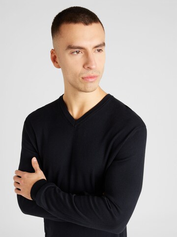 UNITED COLORS OF BENETTON Regular Fit Pullover in Schwarz