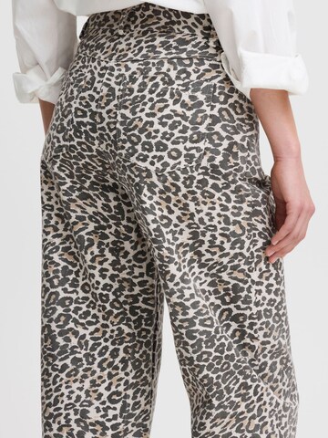 Wide leg Pantaloni 'Jilla' di ICHI in beige