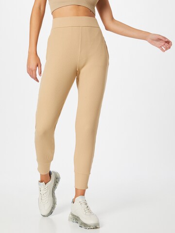 Karo Kauer Skinny Leggings 'Mara' i beige: framsida