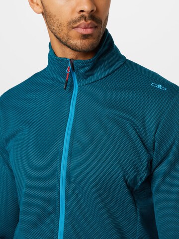 CMP Athletic Fleece Jacket in Blue