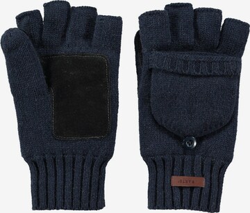 Barts Handschoenen met korte vingers in Blauw: voorkant