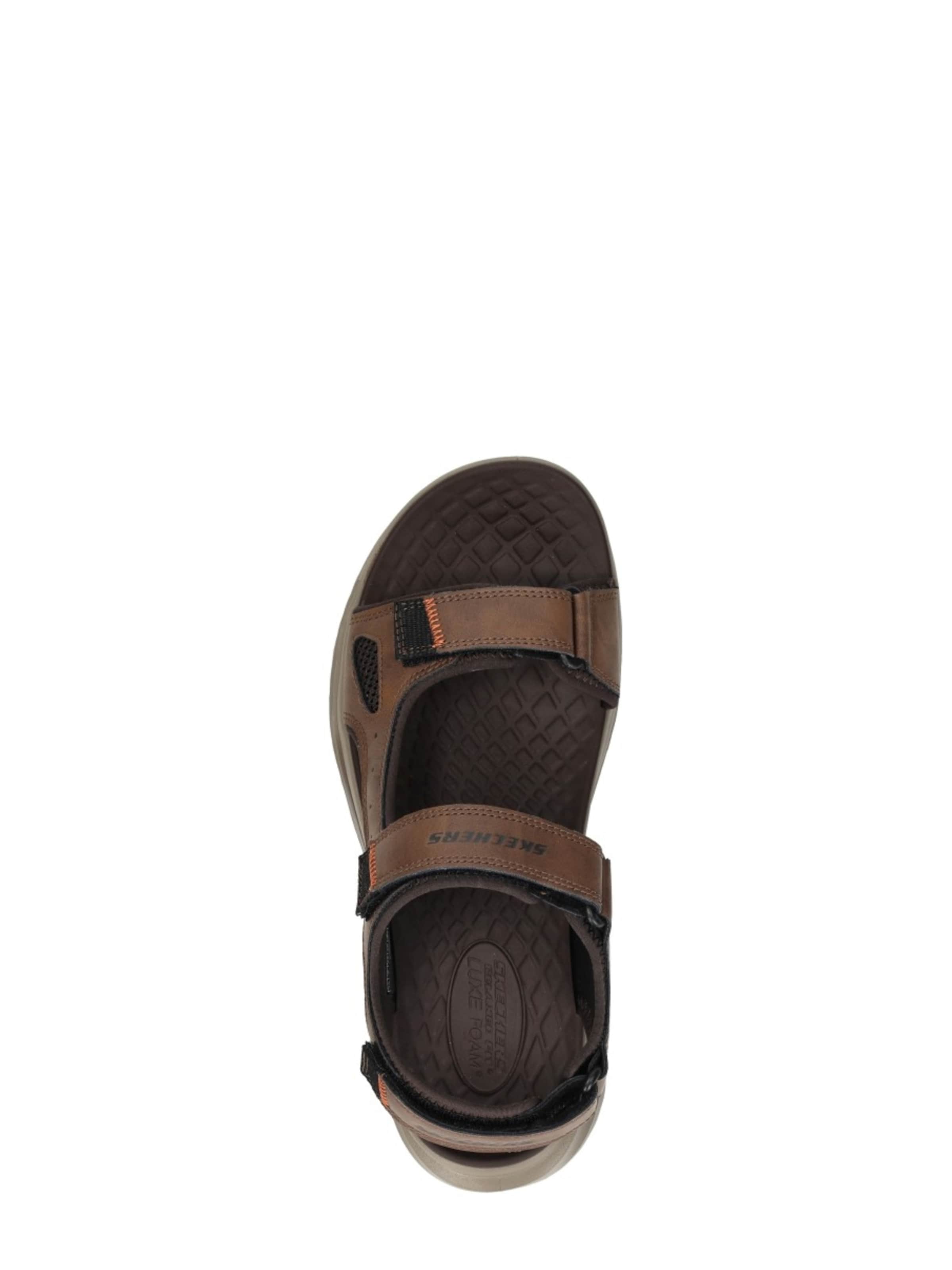SKECHERS Sandalen 'Orvan SD - Gamble' in Bruin