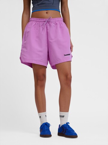 Hummel Swimming Trunks 'Ned' in Purple: front