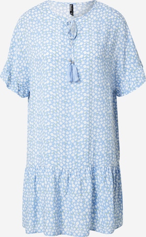 Sublevel Shirt Dress in Blue: front