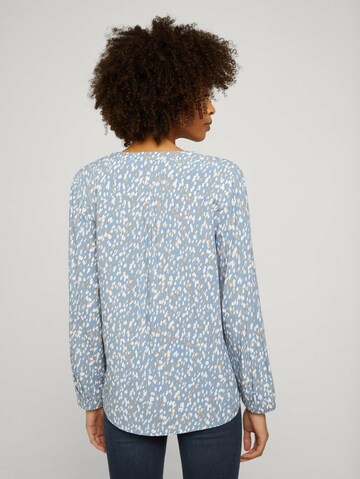 TOM TAILOR Bluse in Blau