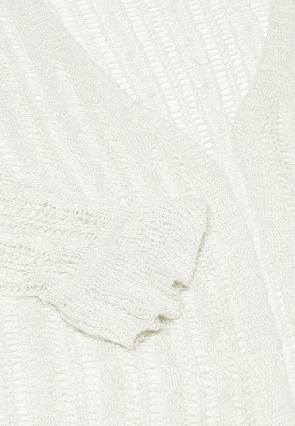 LEOMIA Knit Cardigan in White