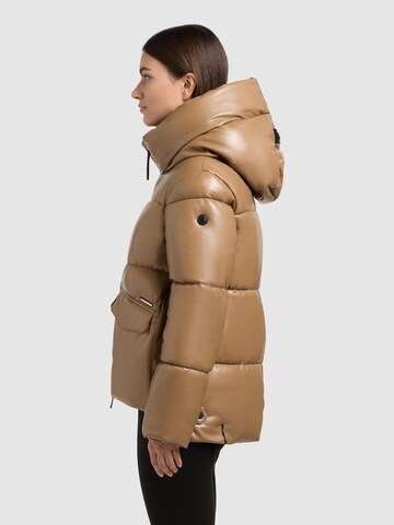 Giacca invernale 'Aurora' di khujo in marrone