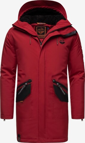 STONE HARBOUR Winterparka 'Ragaan' in Rood