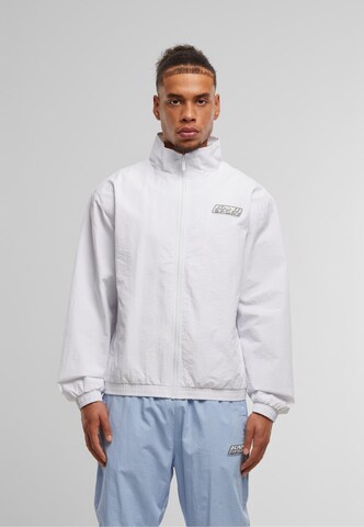 Veste mi-saison 'Essential' Karl Kani en blanc : devant