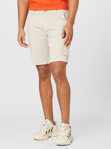 BLEND Cargo Pants in Beige: front