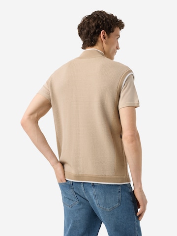 BOGNER Strickweste 'Enzo' in Beige