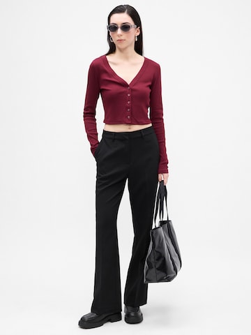 Calvin Klein Jeans Knit Cardigan in Red