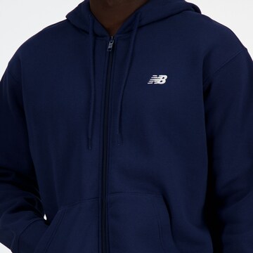 new balance Sweatjacke 'Essentials' in Blau