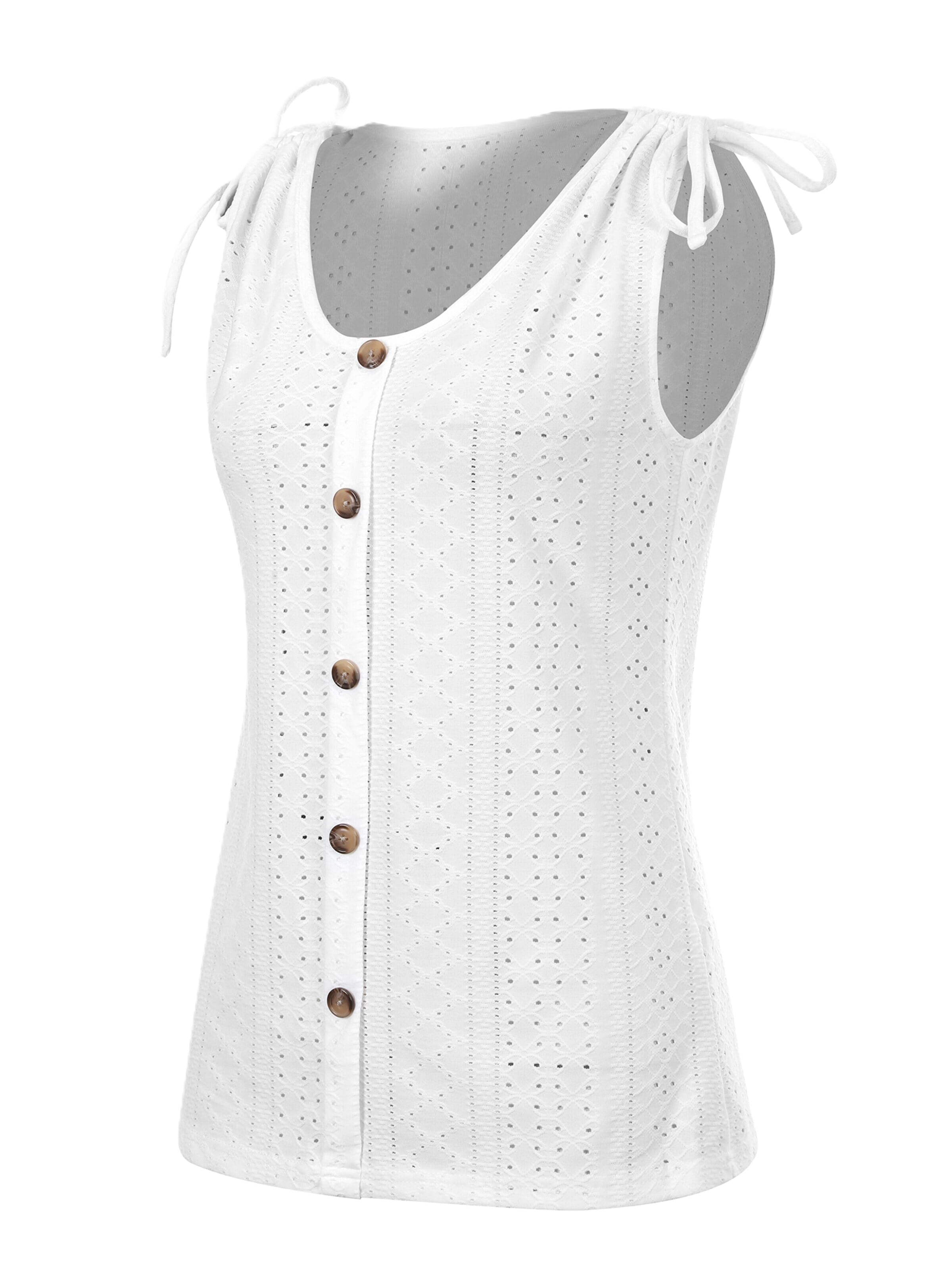 Top 'Women Tops' di LapaPlus in bianco