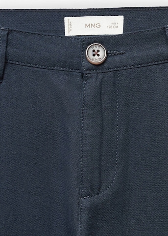 MANGO KIDS Normalny krój Spodnie 'Nico' w kolorze niebieski