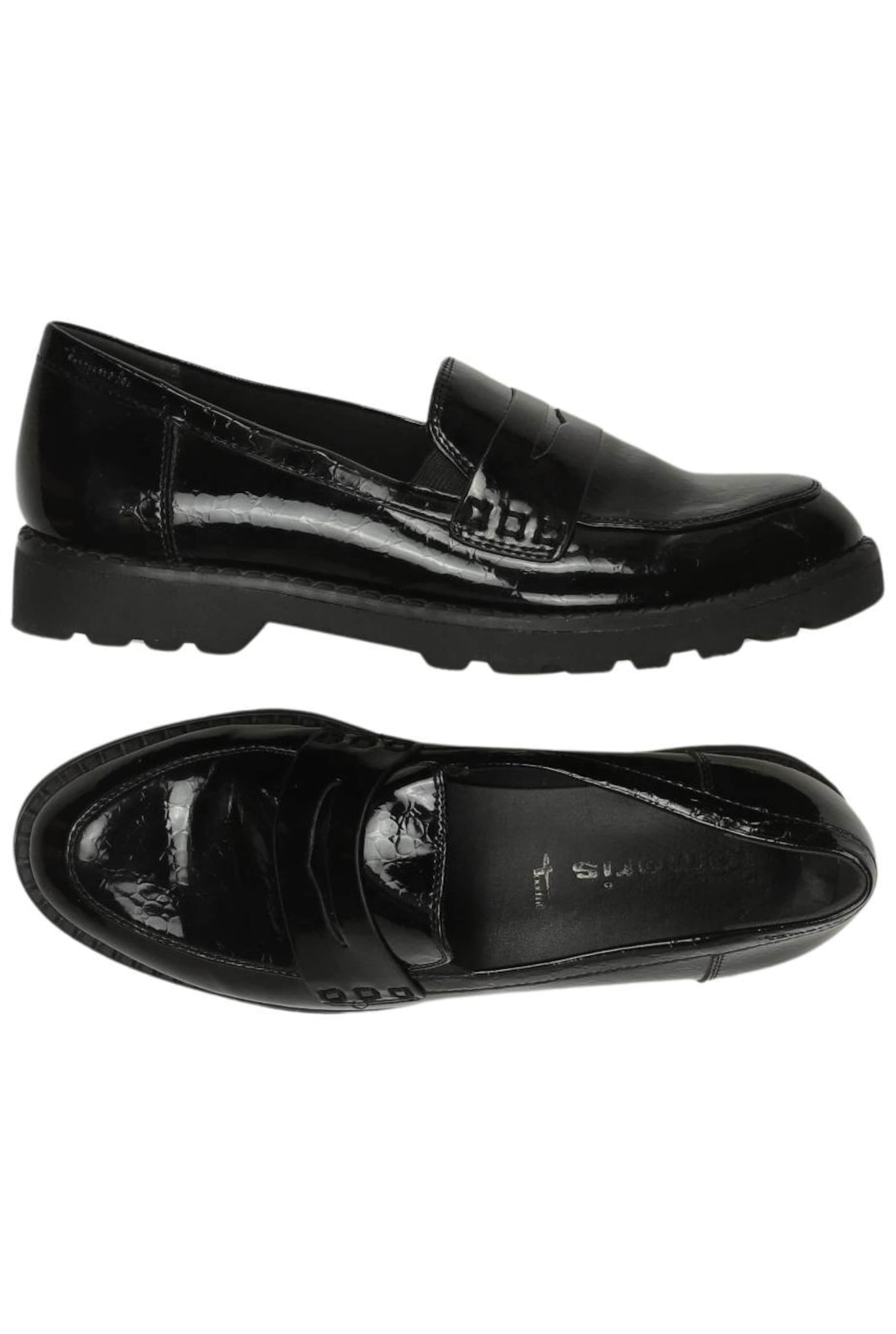 Tamaris Flats & Loafers in 38 in Black: front