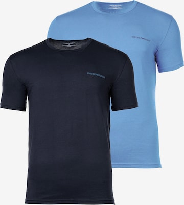 Emporio Armani Tričko – modrá: přední strana