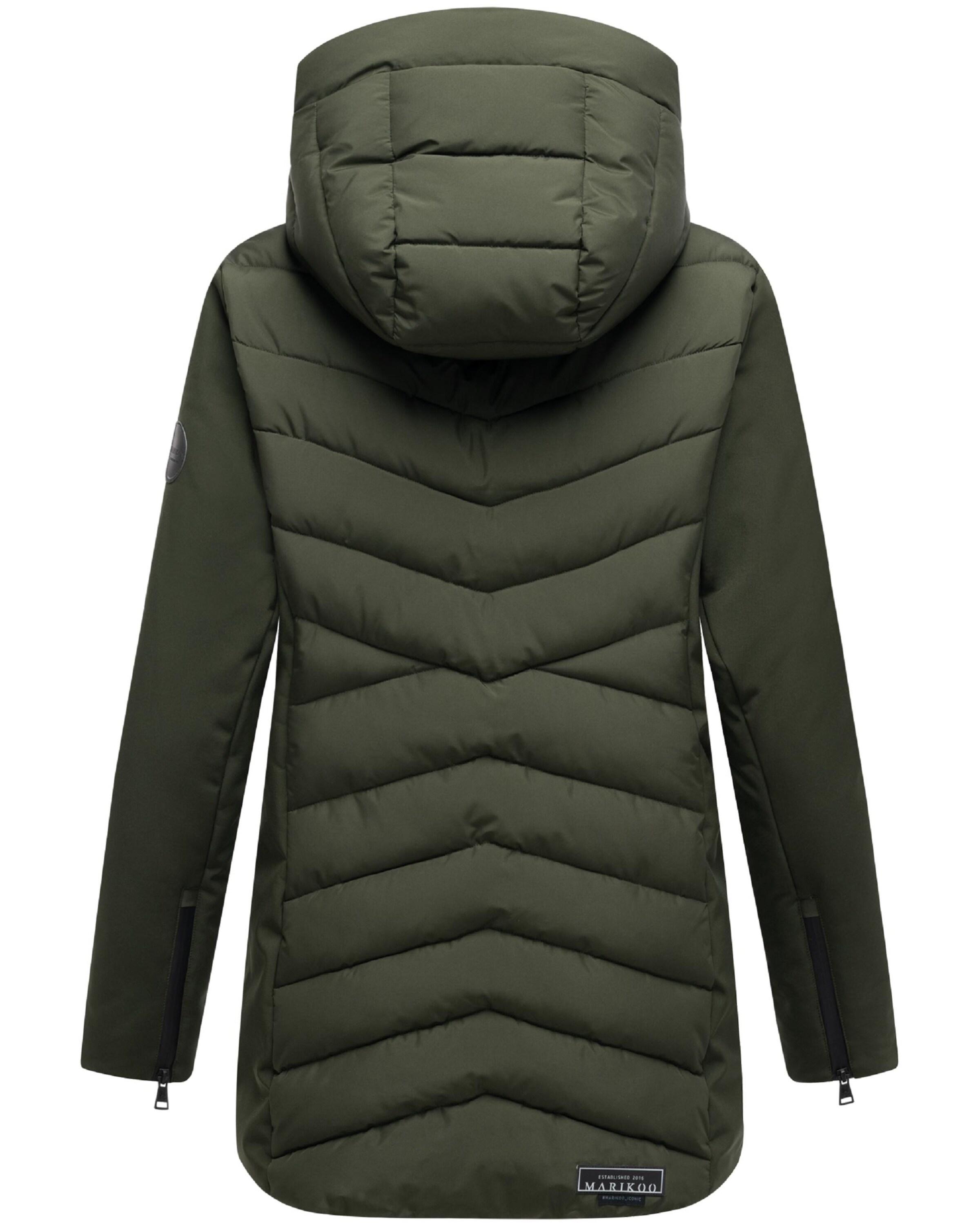 MARIKOO Zimná bunda 'Tivaa XVI' - Zelená