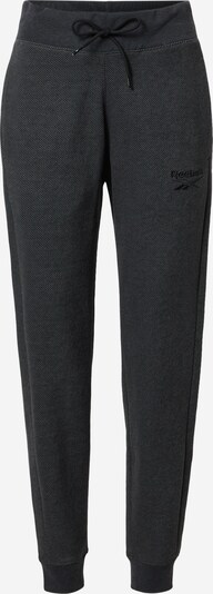 REEBOK Hose 'TE Textured Pant' in schwarzmeliert, Produktansicht